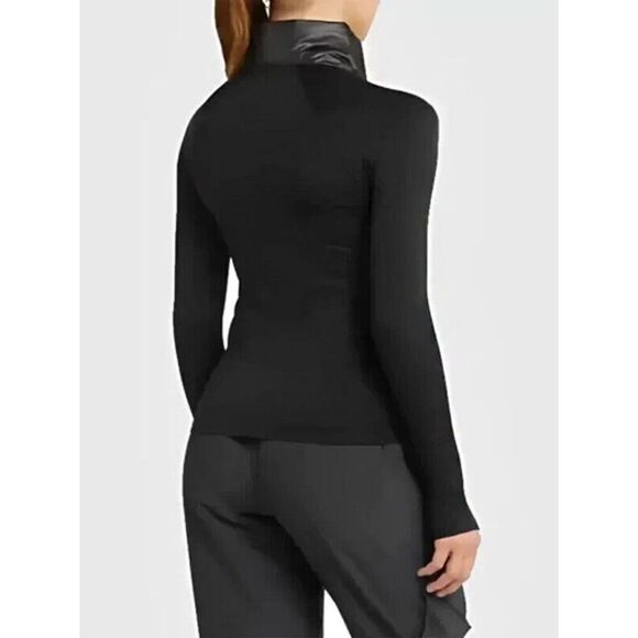 Zella NR481974MI Women's Sz Large Black Hybrid Quilted Jacket - Picture 14 of 14